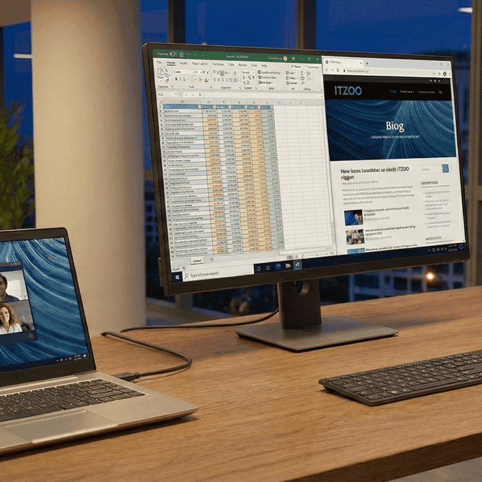 Externý monitor k notebooku: kompletný návod, ako ho vybrať a pripojiť (2025)