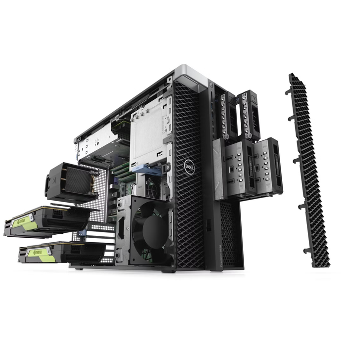 Dell Precision 5820 Xeon, 64GB/2x1TB+2x4TB, Windows 11 - A | Záruka: 2 roky