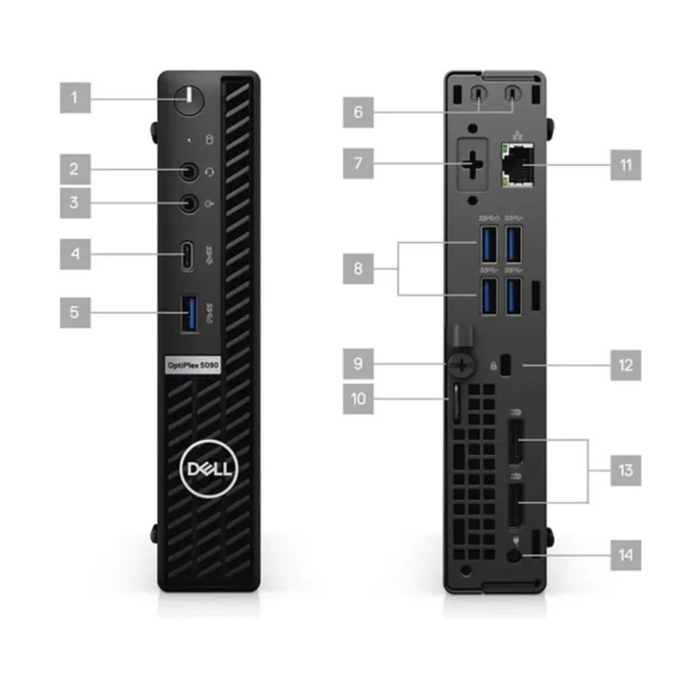Dell Optiplex 5090 (MFF) i5, 16GB/256GB, Windows 11 - B | Záruka: 1 rok