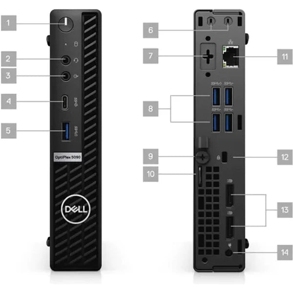 Dell Optiplex 5090 (MFF) i5, 16GB/512GB, Windows 11 - B | Záruka: 1 rok