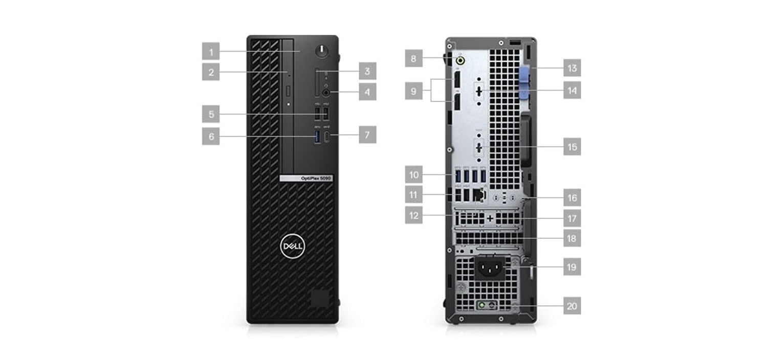 Dell Optiplex 5090 SFF i5, 16GB/256GB, Windows 11 - B | Záruka: 1 rok