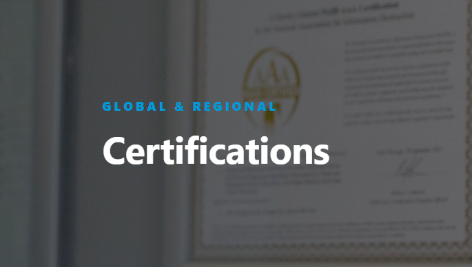 Certification to the highest standards