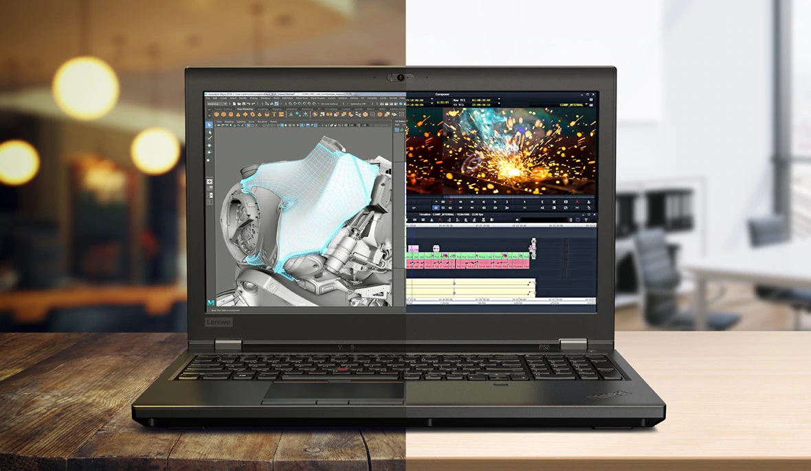 banner Lenovo P52